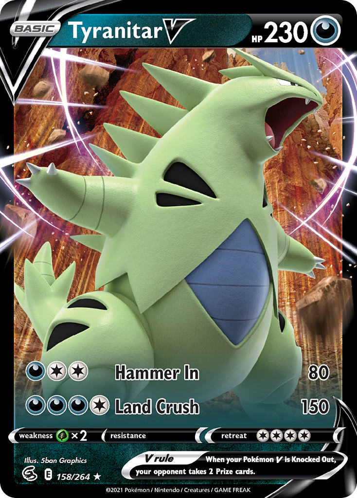 Tyranitar V - Fusion Strike SET-158