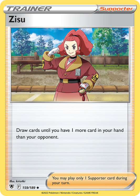 Zisu (Astral Radiance SET) (Trainer) (Supporter) (Uncommon) (PKM Astral Radiance SET-67)