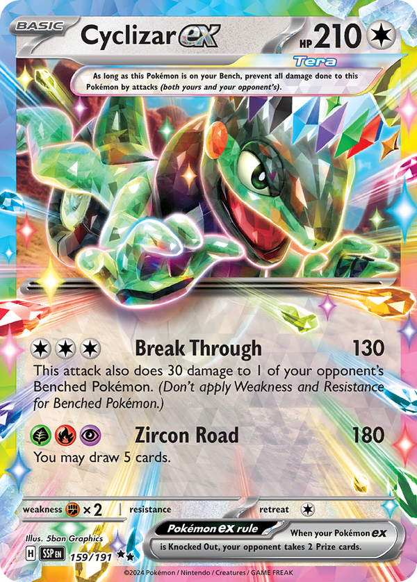 Cyclizar EX - Surging Sparks SET-159