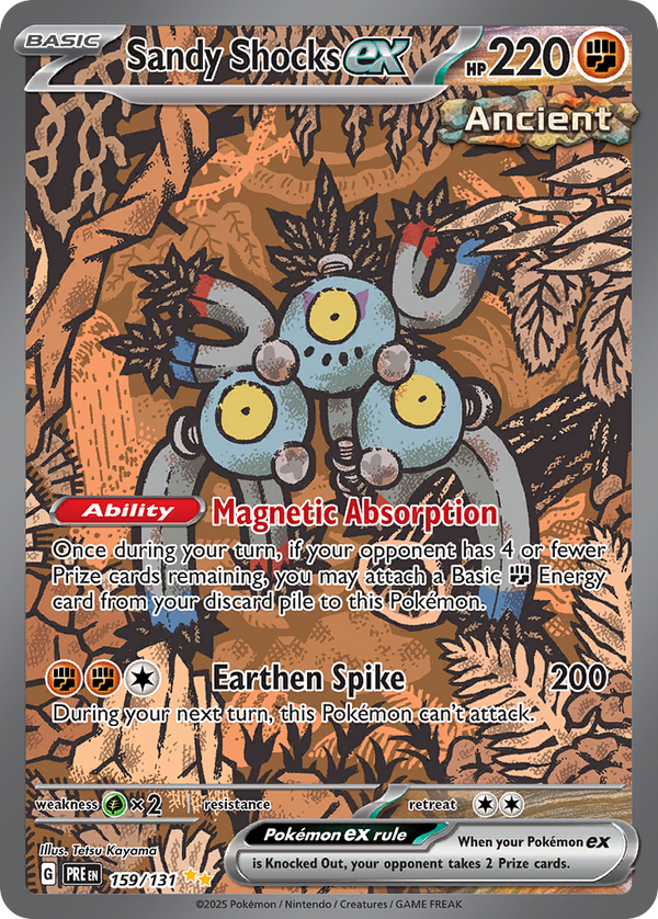Sandy Shocks EX - Prismatic Evolutions SET-159