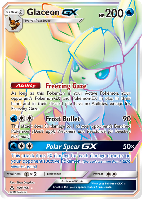 Glaceon-GX - Ultra Prism SET-159