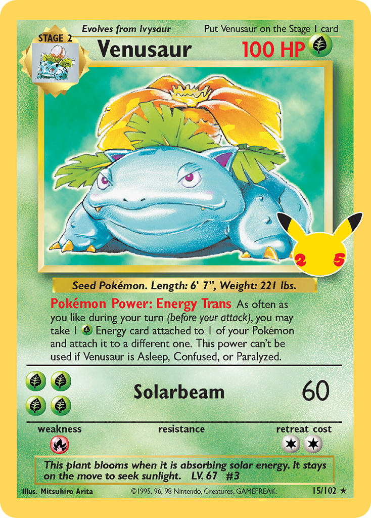 Venusaur - Celebrations: Classic Collection SET-15_A1