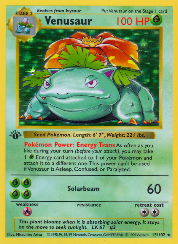 Venusaur - Base SET-15