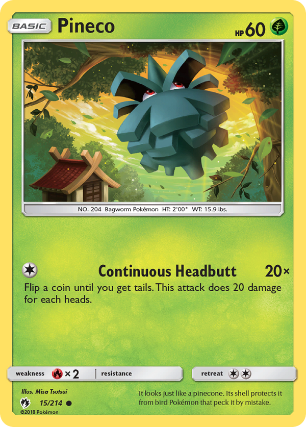Pineco - Lost Thunder SET-15