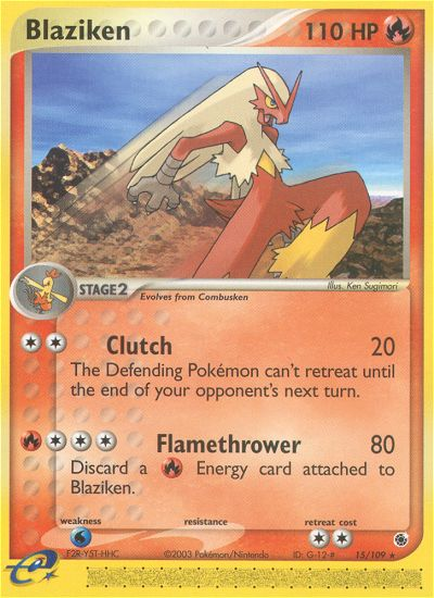 Blaziken - Ruby & Sapphire SET-15