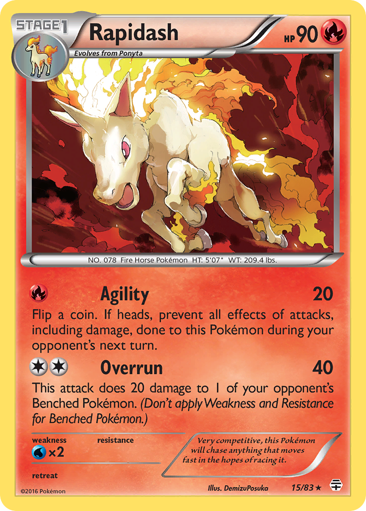 Rapidash - Generations SET-15