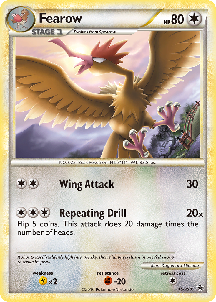 Fearow - HS Unleashed SET-15