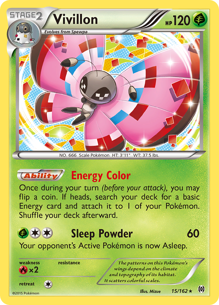 Vivillon - BREAKthrough SET-15