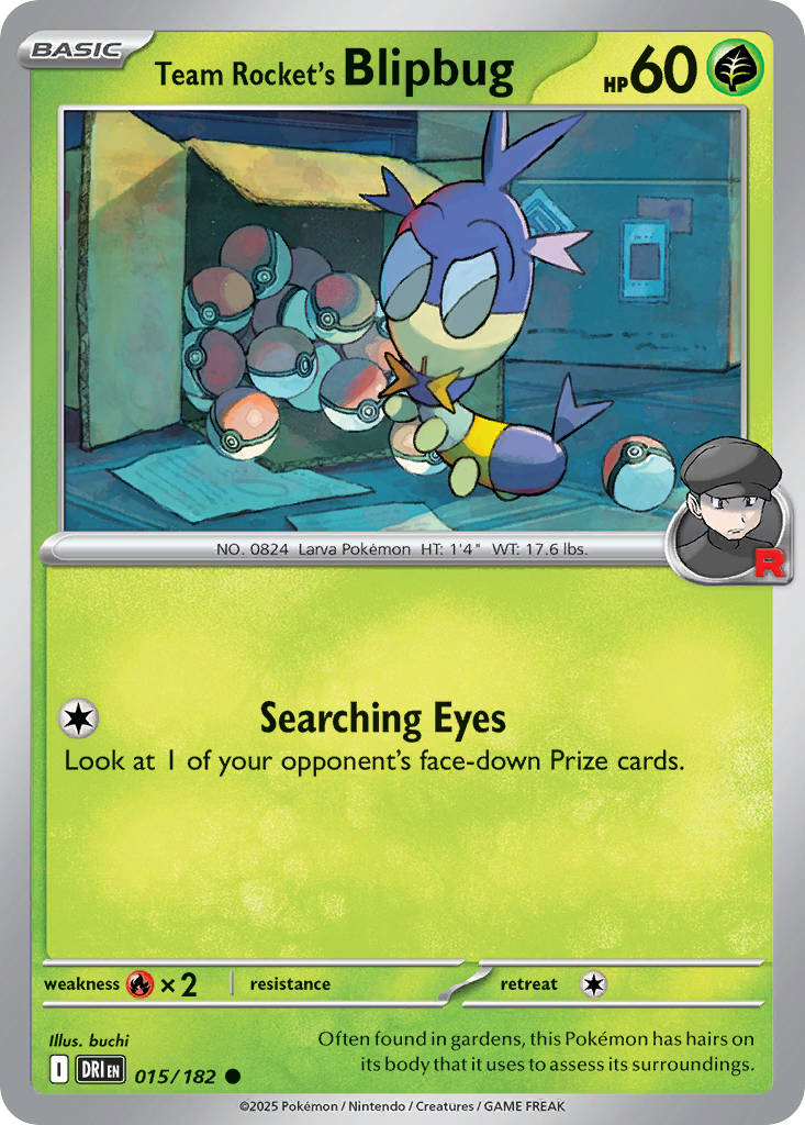 Team Rocket's Blipbug - Destined Rivals SET-15