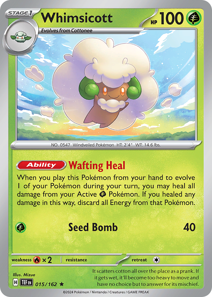 Whimsicott - Temporal Forces SET-15
