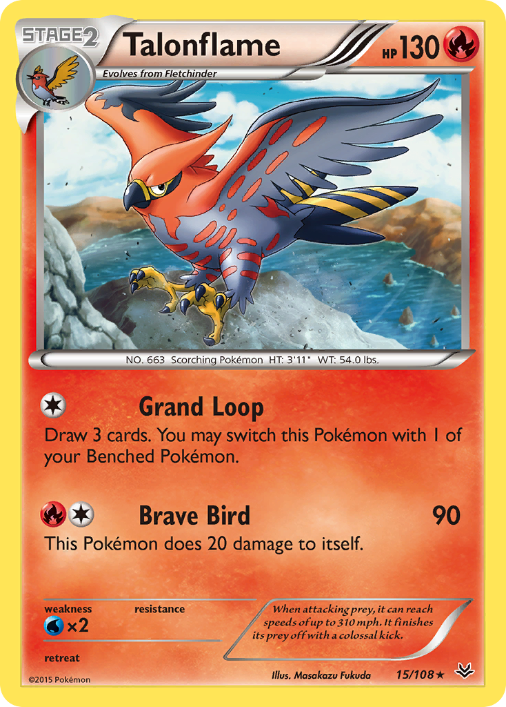 Talonflame - Roaring Skies SET-15