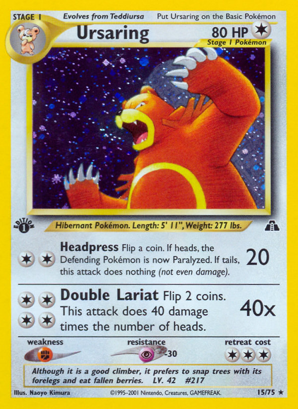 Ursaring - Neo Discovery SET-15