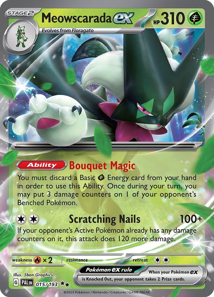 Meowscarada EX - Paldea Evolved SET-15