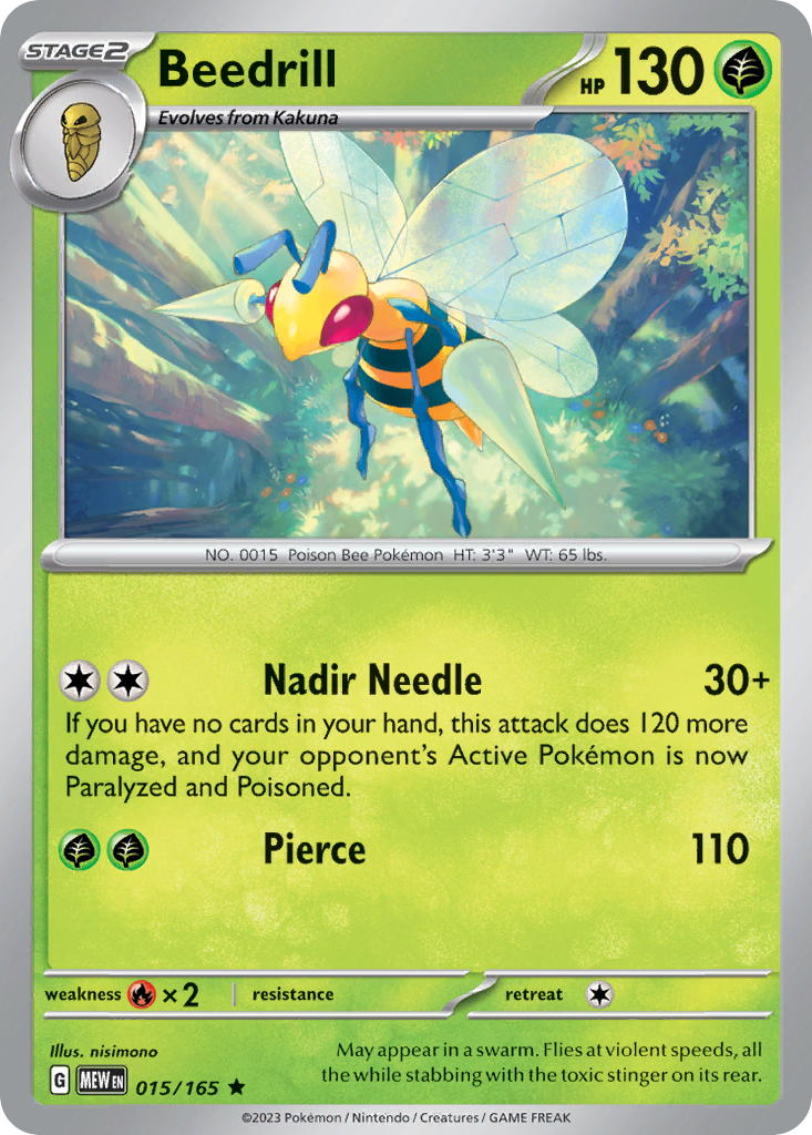 Beedrill - 151 SET-15
