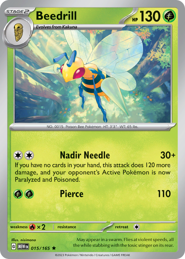 Beedrill - 151 SET-15