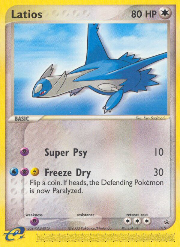 Latios - Nintendo Black Star Promos SET-15