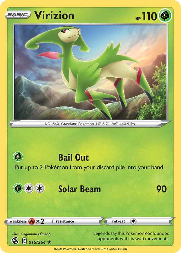 Virizion - Fusion Strike SET-15