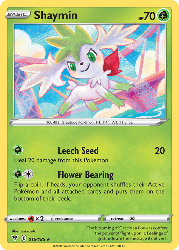 Shaymin - Vivid Voltage SET-15