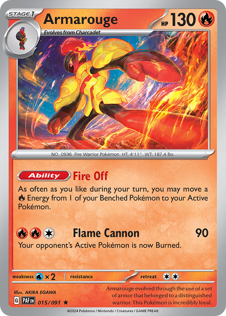 Armarouge - Paldean Fates SET-15