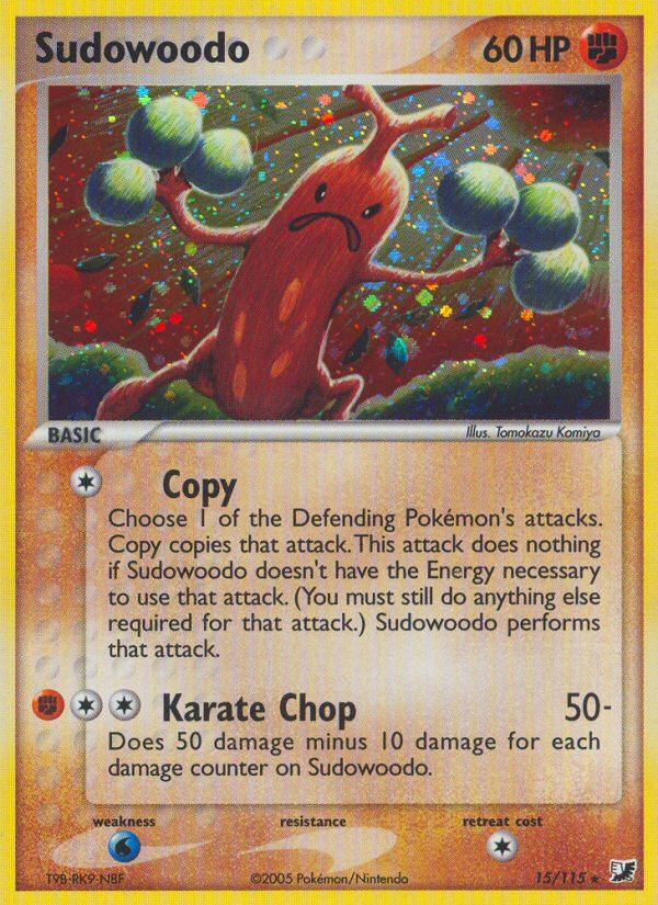 Sudowoodo - Unseen Forces SET-15