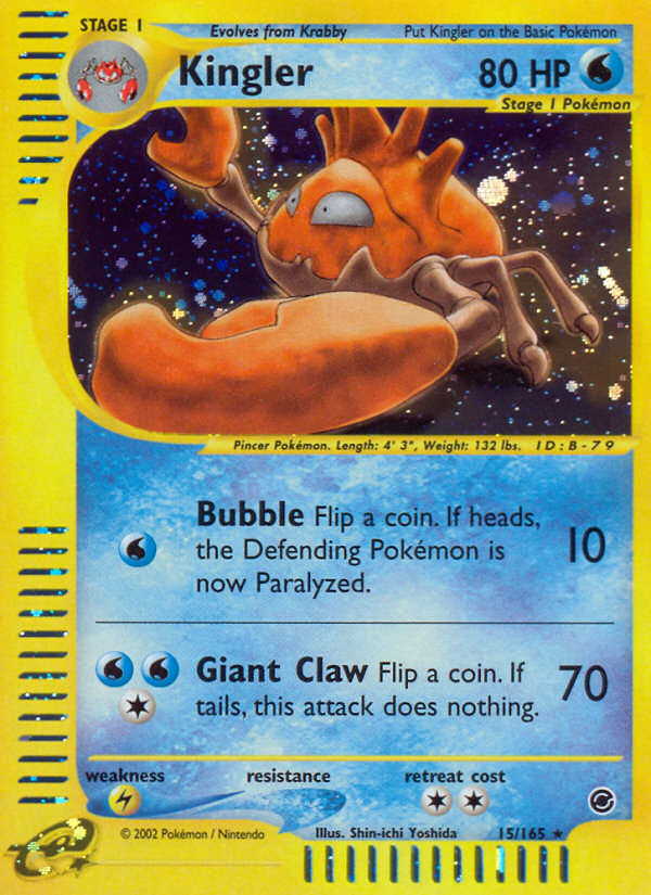 Kingler - Expedition Base Set SET-15