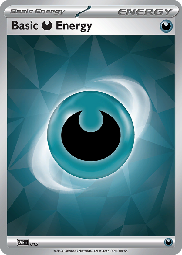 Basic Darkness Energy - Scarlet & Violet Energies SET-15
