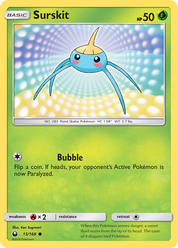 Surskit - Celestial Storm SET-15