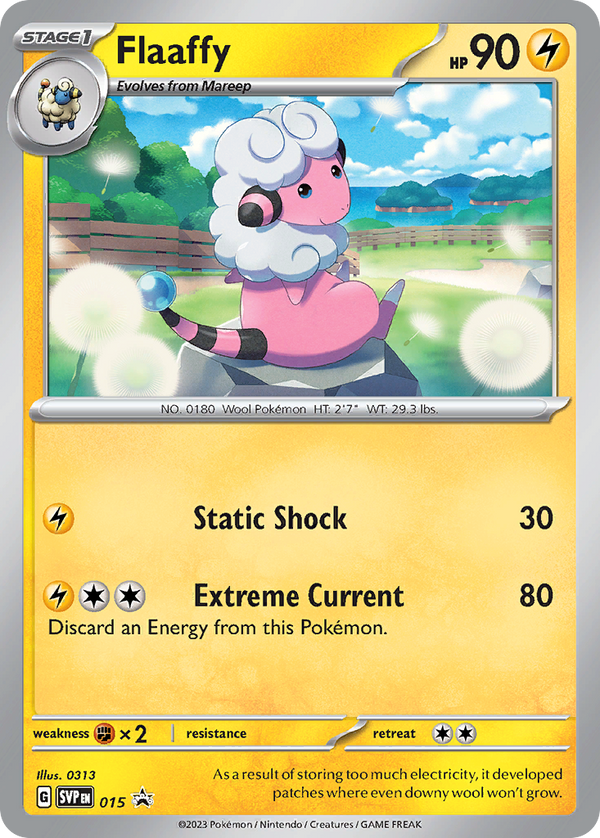 Flaaffy - Scarlet & Violet Black Star Promos SET-15