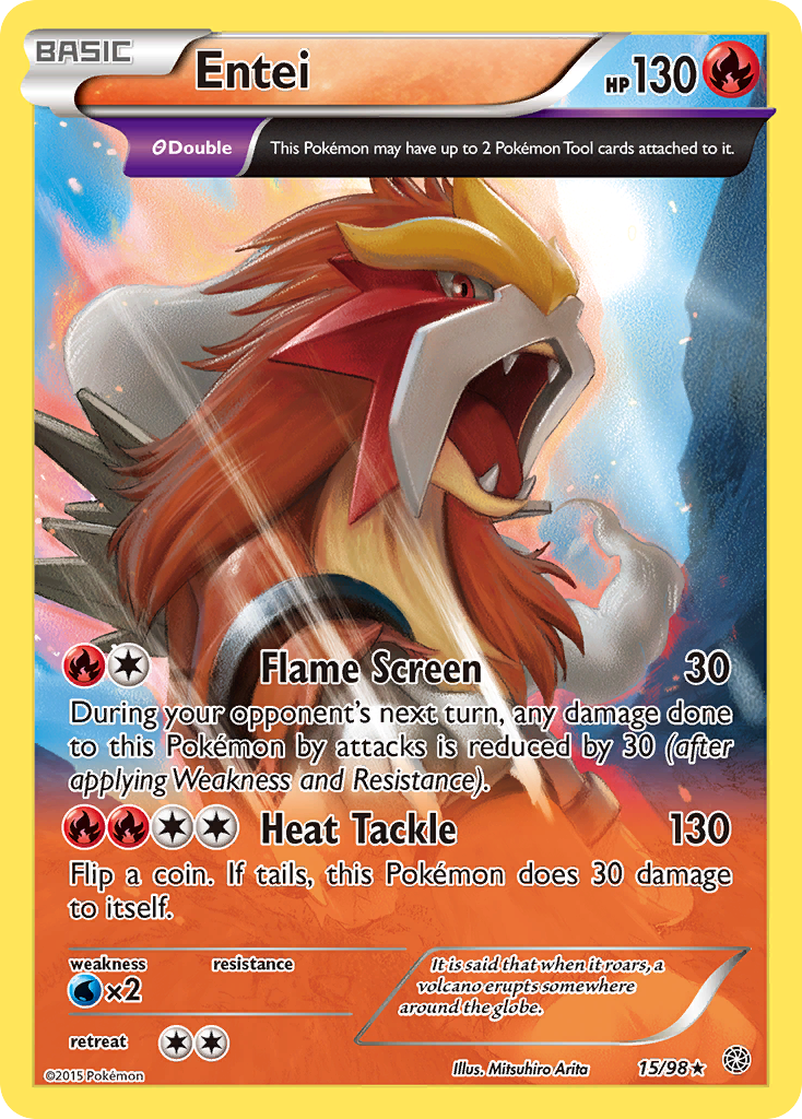 Entei - Ancient Origins SET-15