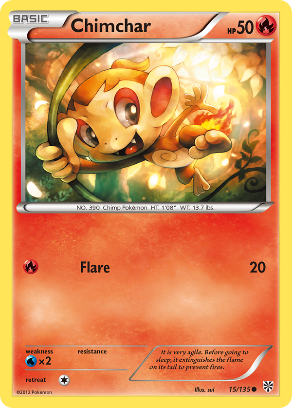 Chimchar - Plasma Storm SET-15