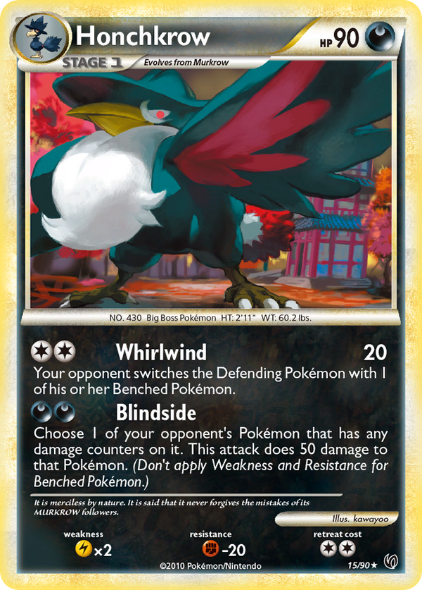 Honchkrow - HS Undaunted SET-15