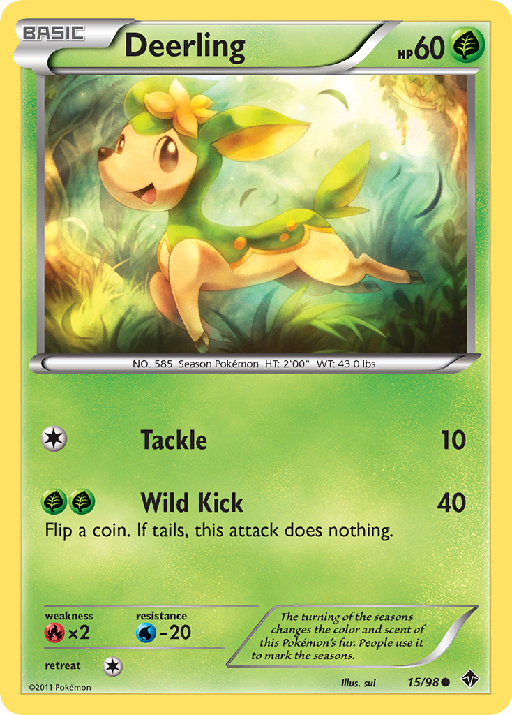 Deerling - Emerging Powers SET-15