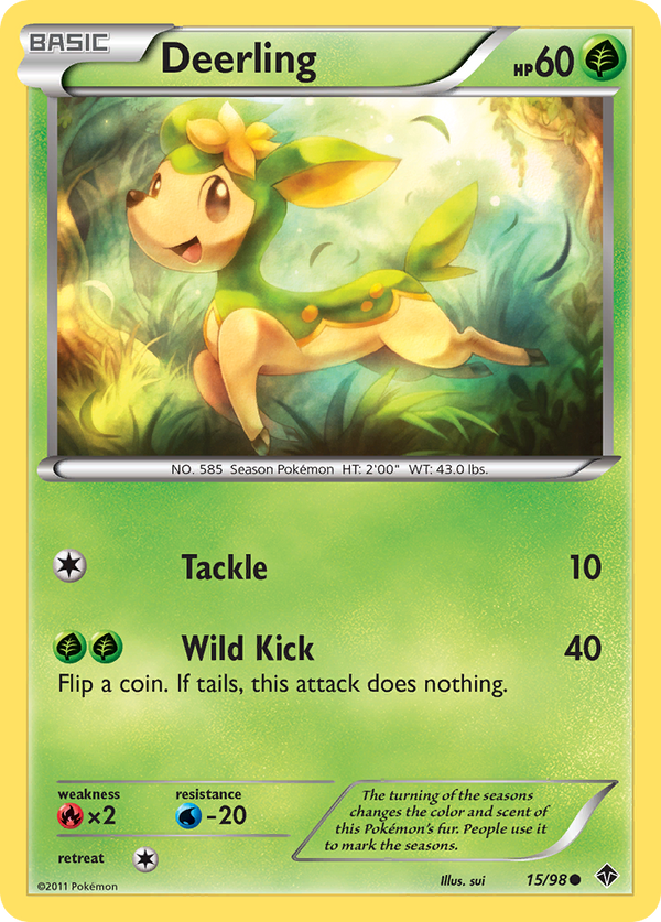 Deerling - Emerging Powers SET-15
