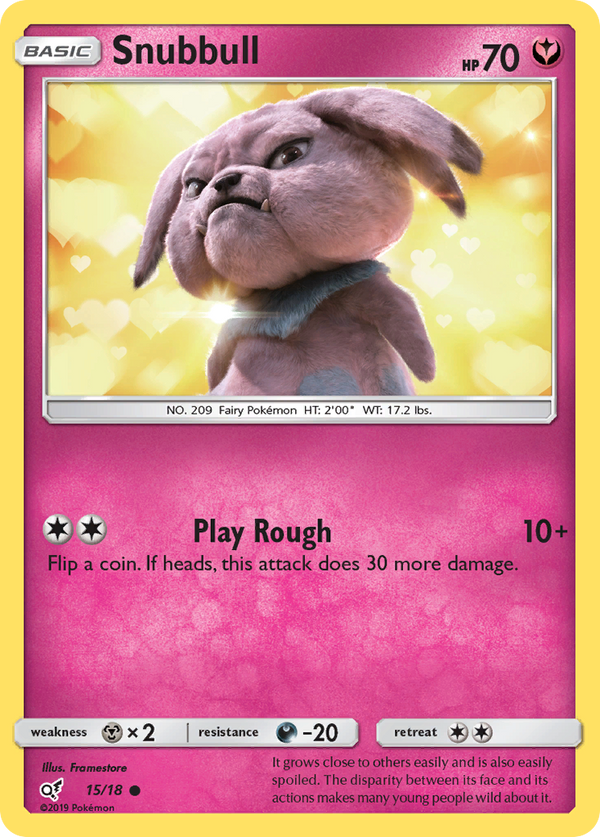 Snubbull - Detective Pikachu SET-15