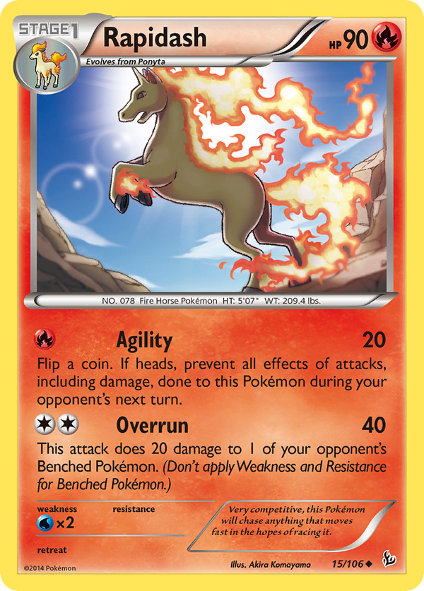 Rapidash - Flashfire SET-15