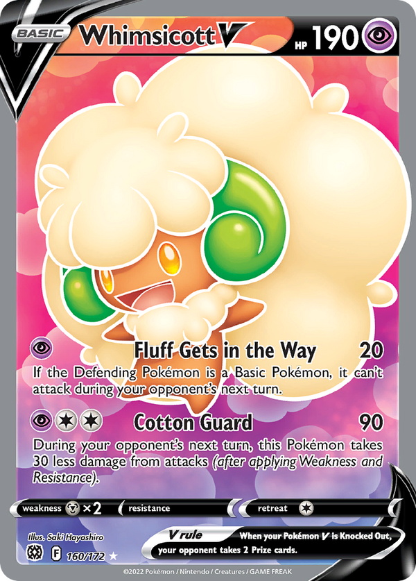 Whimsicott V - Brilliant Stars SET-160
