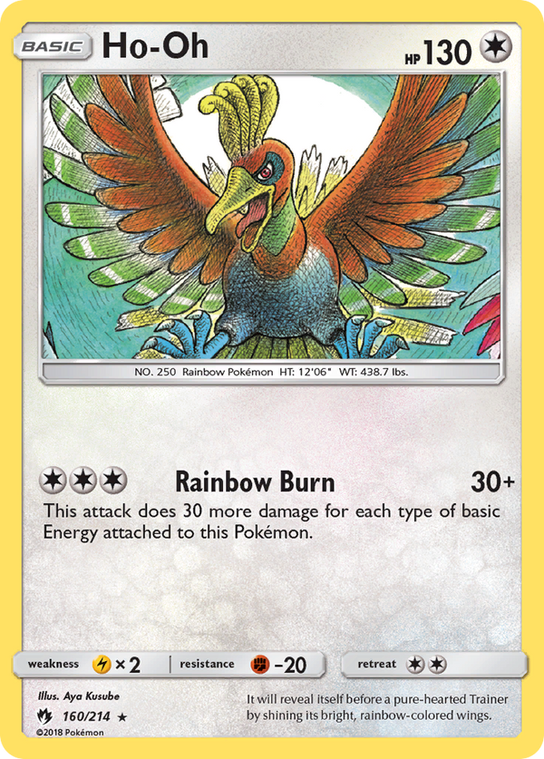 Ho-Oh - Lost Thunder SET-160
