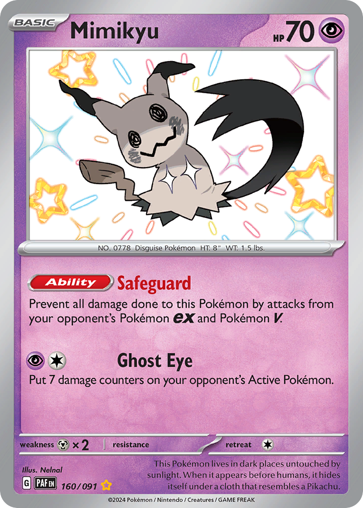Mimikyu - Paldean Fates SET-160