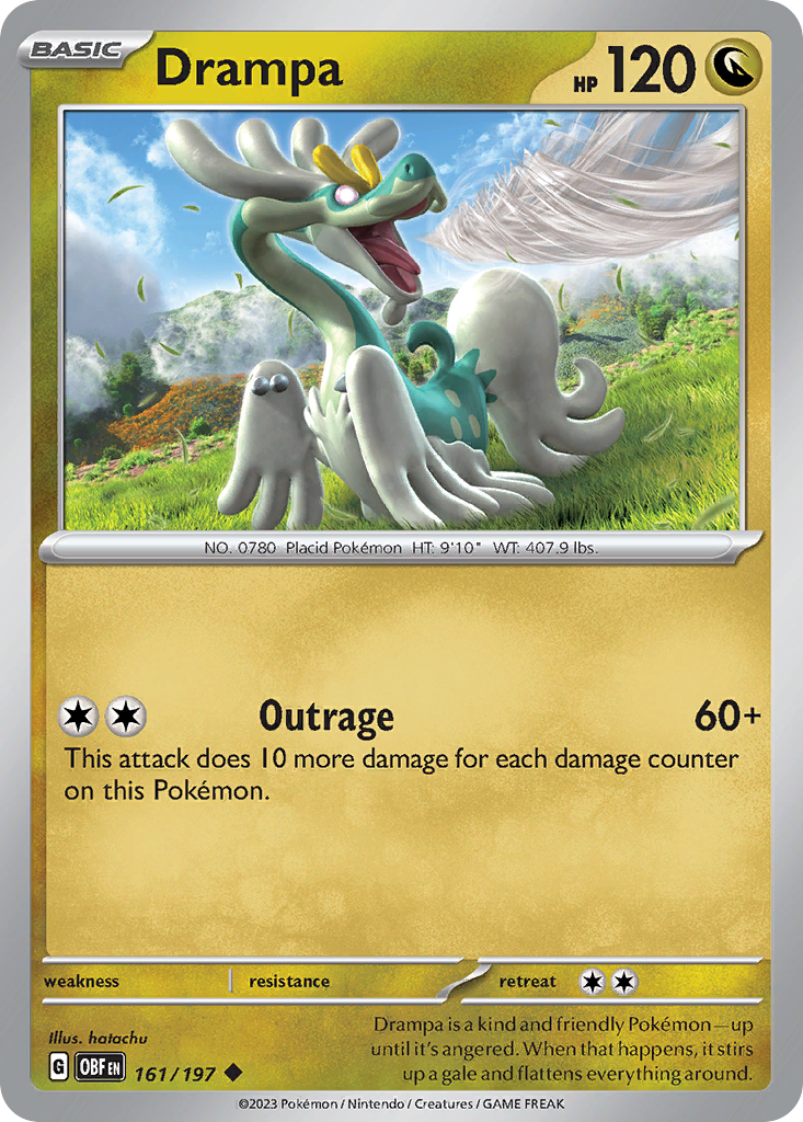 Drampa - Obsidian Flames SET-161