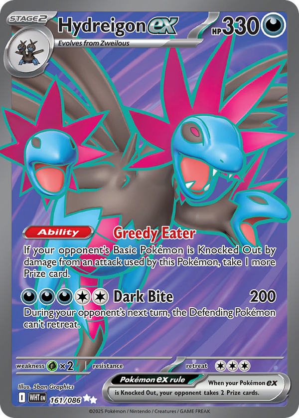 Hydreigon EX - White Flare SET-161
