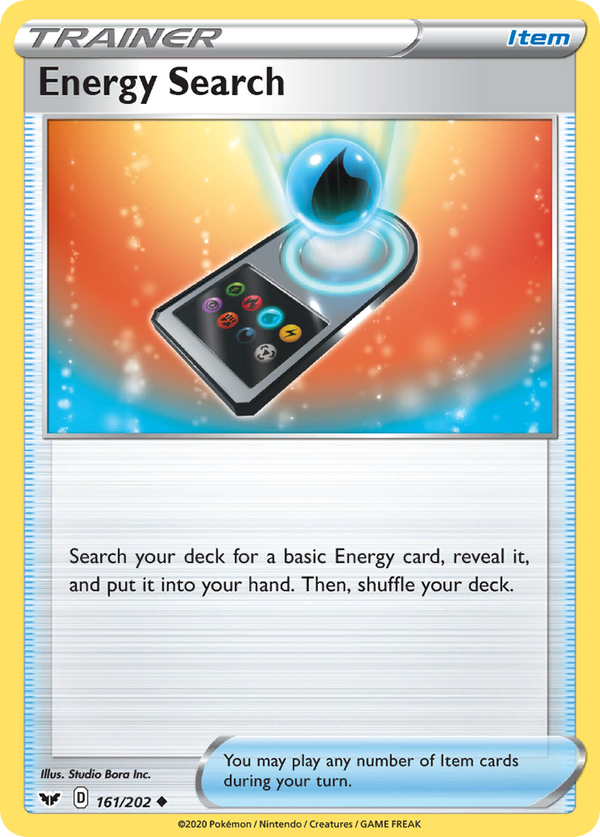 Energy Search - Sword & Shield SET-161
