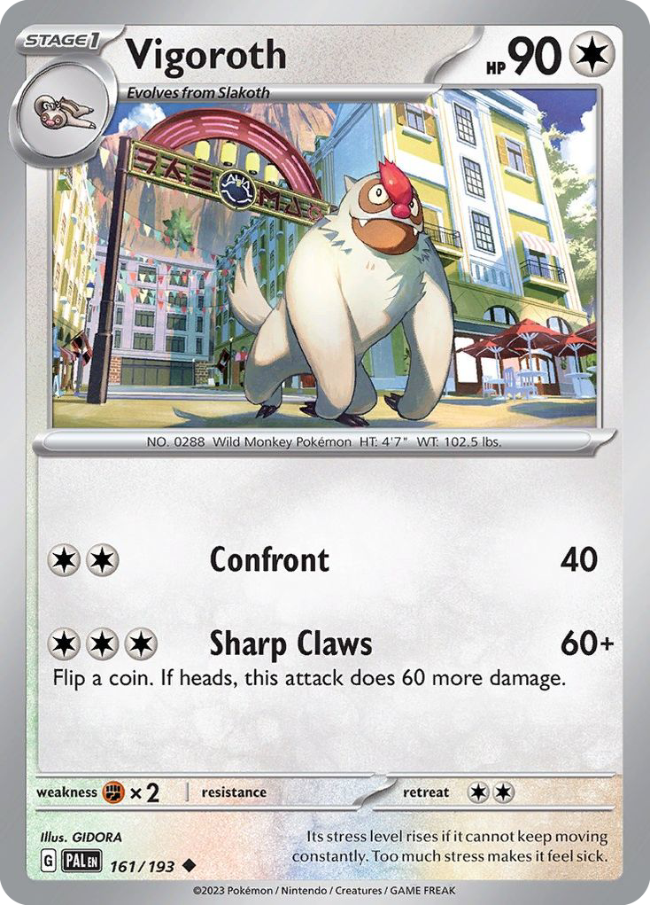 Vigoroth - Paldea Evolved SET-161