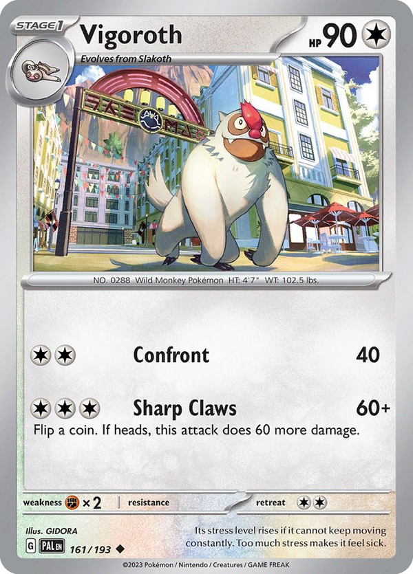 Vigoroth - Paldea Evolved SET-161