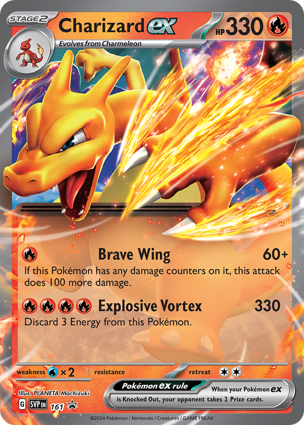 Charizard EX - Scarlet & Violet Black Star Promos SET-161
