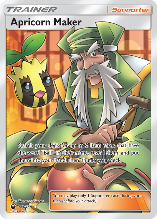 Apricorn Maker (Celestial Storm SET) (Trainer) (Supporter) (Rare Ultra) (PKM Celestial Storm SET-73)