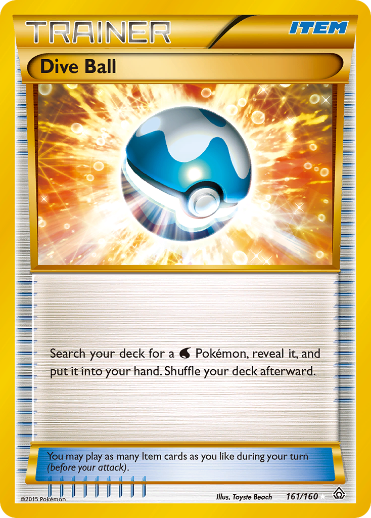Dive Ball - Primal Clash SET-161