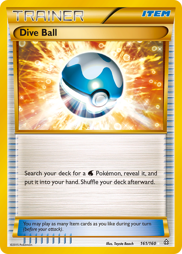 Dive Ball - Primal Clash SET-161