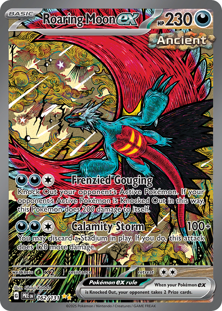 Roaring Moon EX - Prismatic Evolutions SET-162