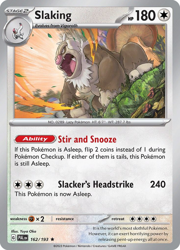 Slaking - Paldea Evolved SET-162