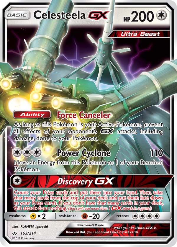 Celesteela-GX - Unbroken Bonds SET-163